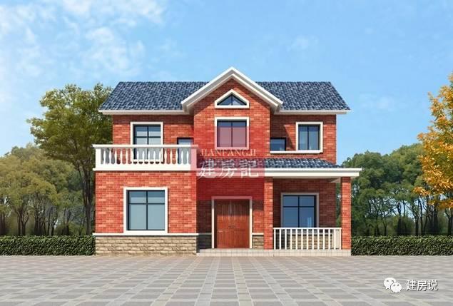 只要10萬(wàn)就可建造的戶型圖，很貼合農(nóng)村的房屋