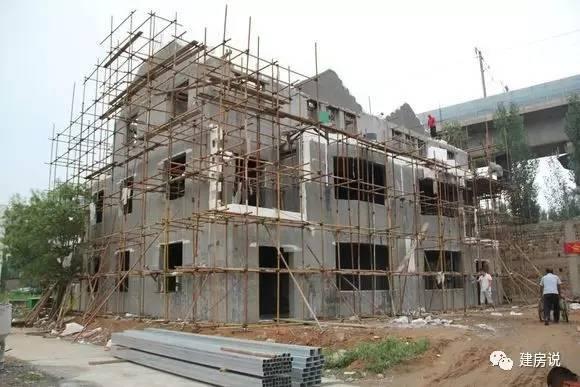 農(nóng)村新型自建房，實(shí)拍新型模塊建房施工圖