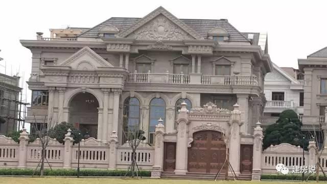 福清虎溪農(nóng)村別墅霸氣來襲！1000多萬的豪華別墅勝似大會(huì)堂