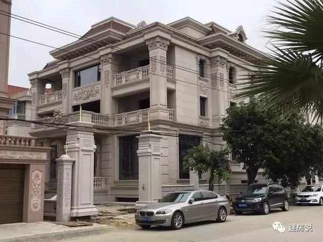 福清虎溪農(nóng)村別墅霸氣來襲！1000多萬的豪華別墅勝似大會(huì)堂