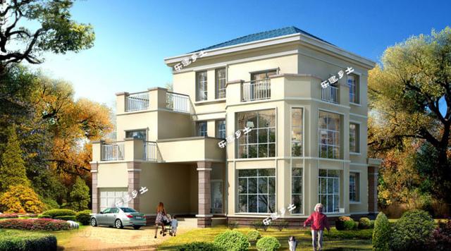 三層別墅效果圖合集，每種風(fēng)格都很不錯(cuò)