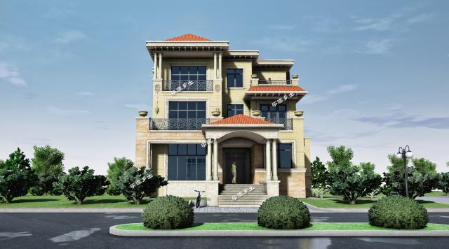 三層別墅效果圖合集，每種風(fēng)格都很不錯(cuò)