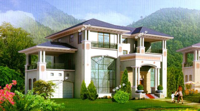 三層別墅效果圖合集，每種風(fēng)格都很不錯(cuò)