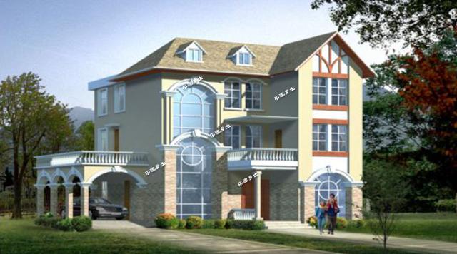 三層別墅效果圖合集，每種風(fēng)格都很不錯(cuò)