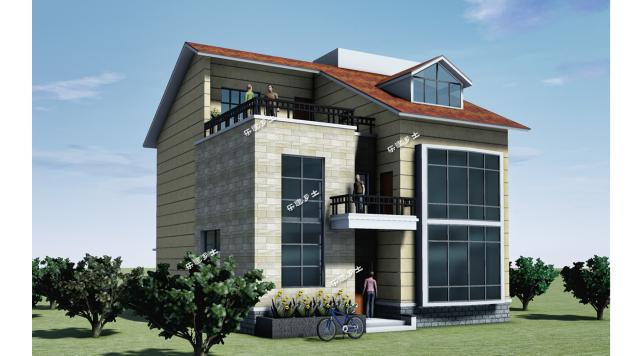 三層別墅效果圖合集，每種風(fēng)格都很不錯(cuò)