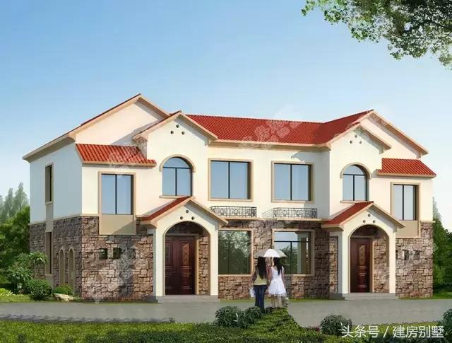 18×11.2米二層雙拼農(nóng)村別墅，讓全家人都滿意的戶型來了