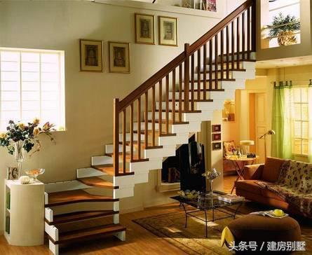 10款別墅樓梯效果圖，別再羨慕別人家的樓梯啦！