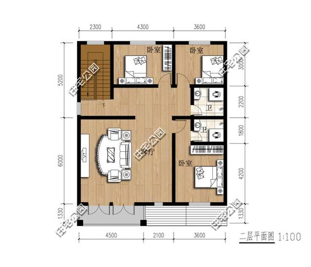 2024最熱門的別墅戶型圖紙，25萬你也能住別墅！