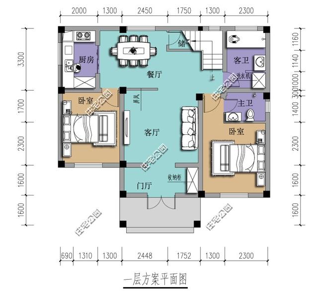 2024最熱門的別墅戶型圖紙，25萬你也能住別墅！