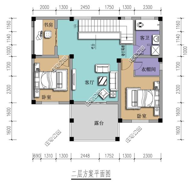 2024最熱門的別墅戶型圖紙，25萬你也能住別墅！