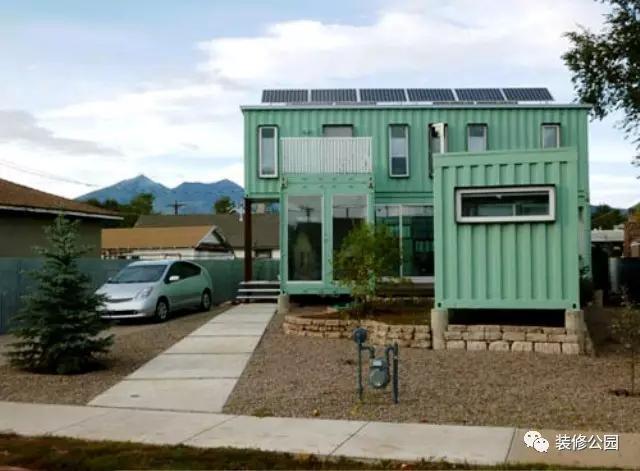 建別墅，能用集裝箱？挑空客廳都行，看看人家就知道