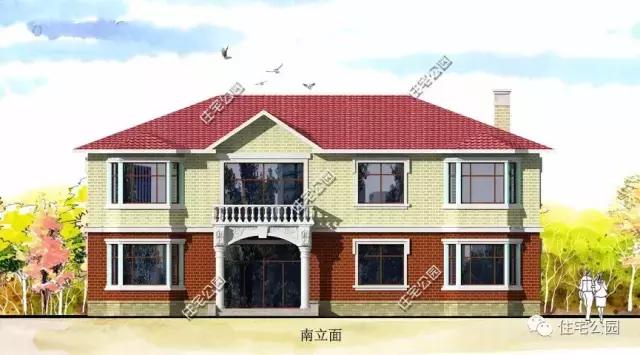 大面寬戶型，25萬(wàn)自建雙層獨(dú)棟農(nóng)村小別墅，全圖帶預(yù)算！