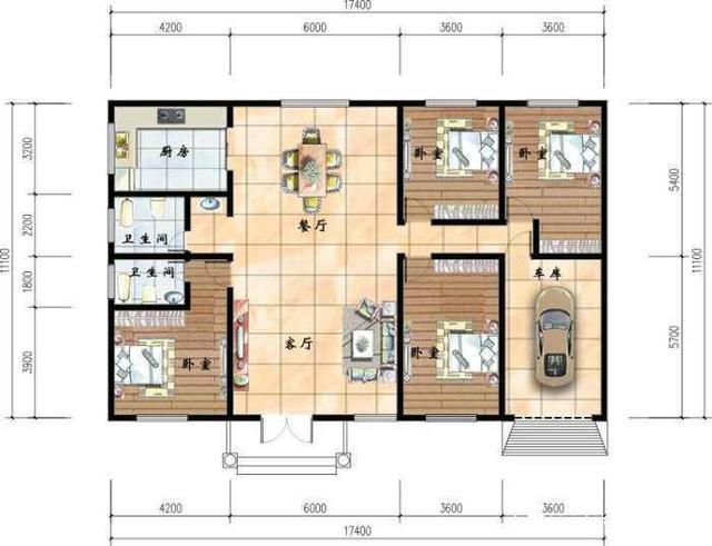 5款一層別墅圖，美觀好建還便宜，大氣高端上檔次，父母養(yǎng)老的最佳選擇