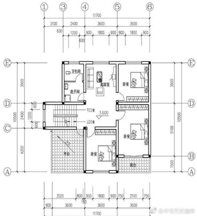 農(nóng)村別墅設(shè)計(jì)圖布局要合理簡(jiǎn)單，這幾款帶堂屋就很合適，一起看一看吧