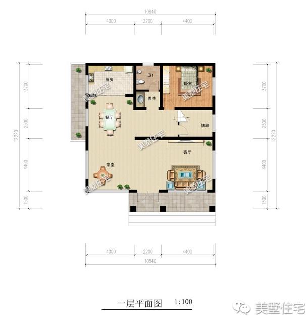 10X12米三層現(xiàn)代別墅圖，建在村里20年都難被超越，簡約的設(shè)計給人眼前一亮