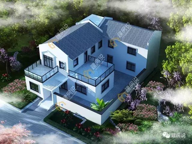 6款最流行的農(nóng)村自建房效果圖，簡約現(xiàn)代風(fēng)，年輕人的選擇