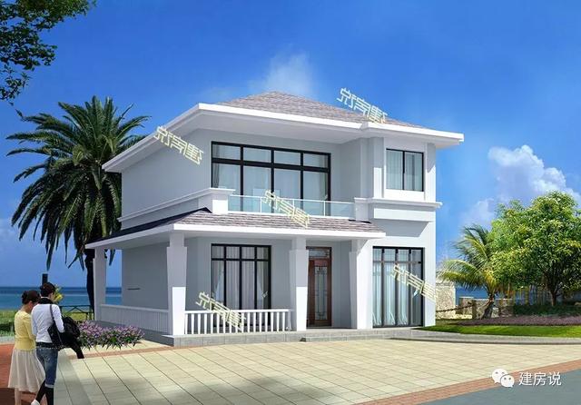 6款最流行的農(nóng)村自建房效果圖，簡約現(xiàn)代風(fēng)，年輕人的選擇