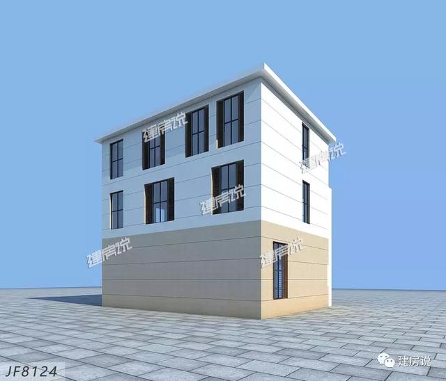 6款最流行的農(nóng)村自建房效果圖，簡約現(xiàn)代風(fēng)，年輕人的選擇