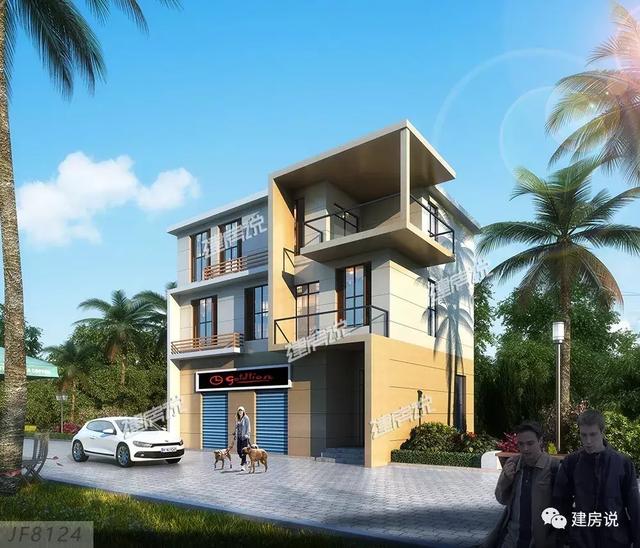 6款最流行的農(nóng)村自建房效果圖，簡約現(xiàn)代風(fēng)，年輕人的選擇