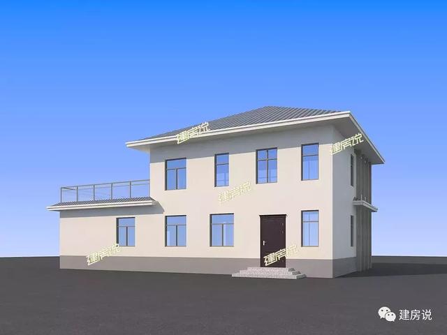 6款最流行的農(nóng)村自建房效果圖，簡約現(xiàn)代風(fēng)，年輕人的選擇