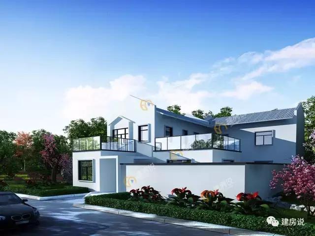 6款最流行的農(nóng)村自建房效果圖，簡約現(xiàn)代風(fēng)，年輕人的選擇