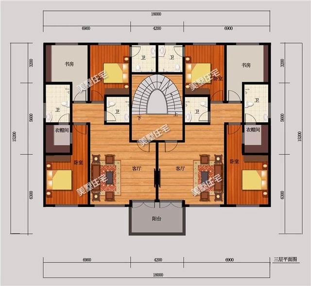 新中式別墅設(shè)計(jì)圖，歐式與中式的結(jié)合，今天看到這款，毫不猶豫馬上就開工吧