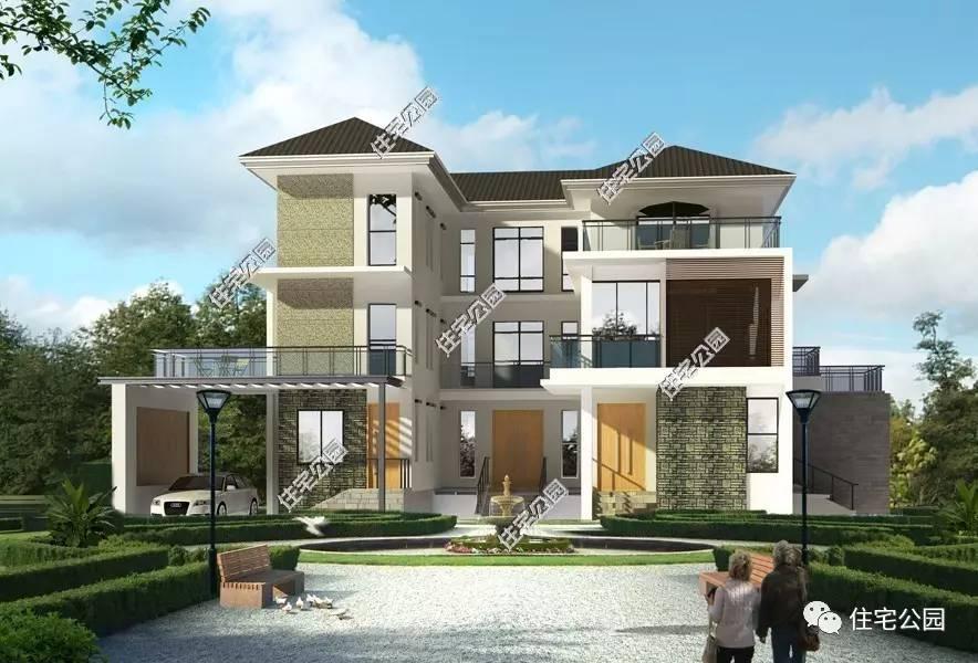 5套大開間的農(nóng)村別墅戶型, 選大氣歐式還是傳統(tǒng)中式? 含圖紙