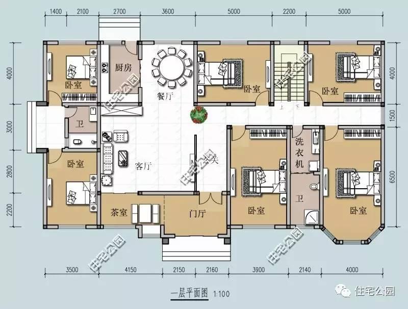 5套大開間的農(nóng)村別墅戶型, 選大氣歐式還是傳統(tǒng)中式? 含圖紙