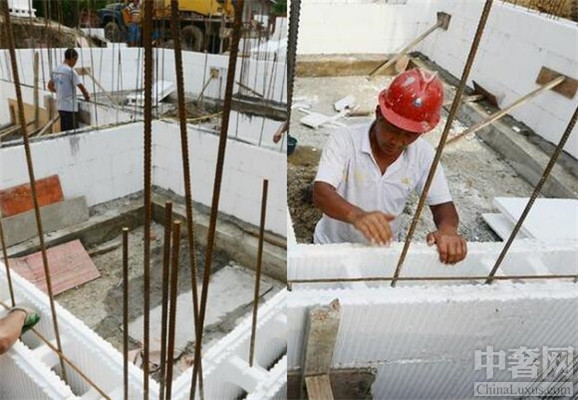 農(nóng)民用泡沫蓋別墅 新型裝配式建筑技術(shù)