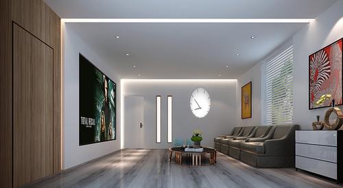 600平米現(xiàn)代別墅，五光十色讓你沉醉其中！