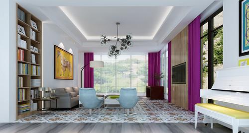 600平米現(xiàn)代別墅，五光十色讓你沉醉其中！