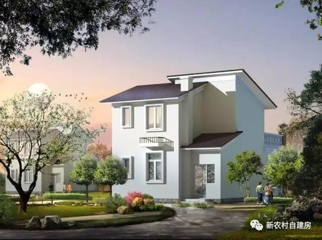 20萬(wàn)的小戶型別墅，建出來(lái)這么清新脫俗，這樣的給我建一打