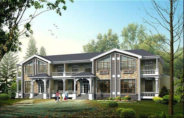 兄弟非要一起建房子，這下好了，一大一小怎么分