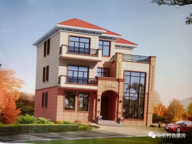 2024年最值得建的三層別墅，挑高客廳，時(shí)尚大氣