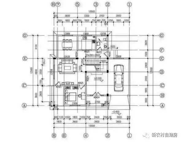 爸媽非要建堂屋，布局改了三四次，這下終于好了
