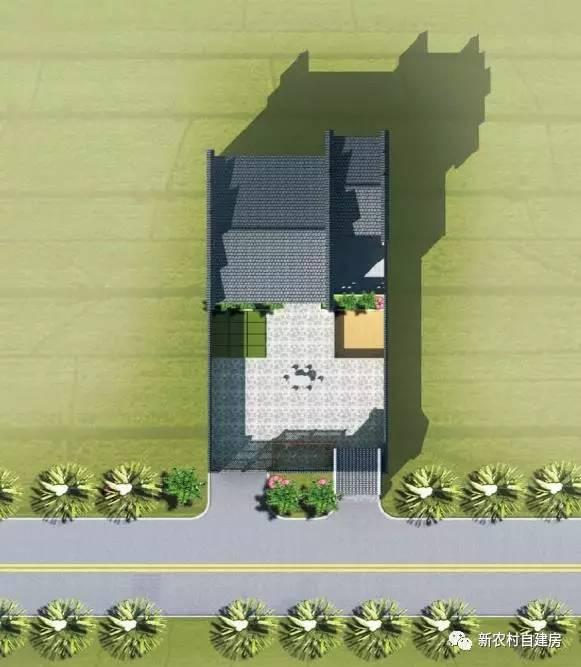 25萬(wàn)建套中式鄉(xiāng)村別墅，有院子和菜地，把鄰居都比下去