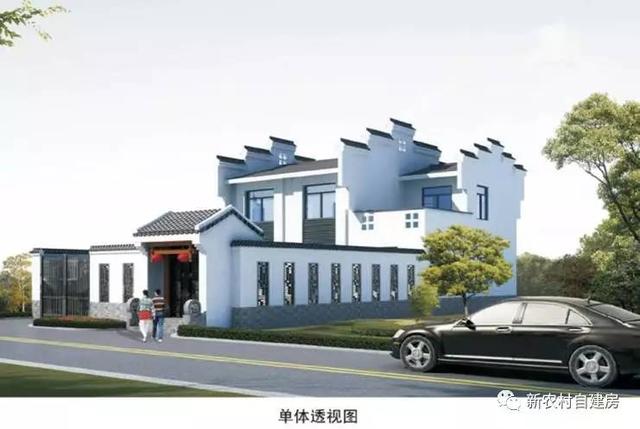 25萬(wàn)建套中式鄉(xiāng)村別墅，有院子和菜地，把鄰居都比下去