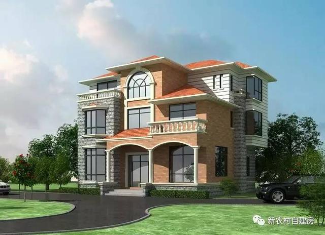 5套三層農(nóng)村別墅，最?lèi)?ài)2款中式風(fēng)，只要30來(lái)萬(wàn)