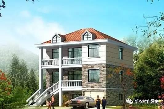5套三層農(nóng)村別墅，最?lèi)?ài)2款中式風(fēng)，只要30來(lái)萬(wàn)