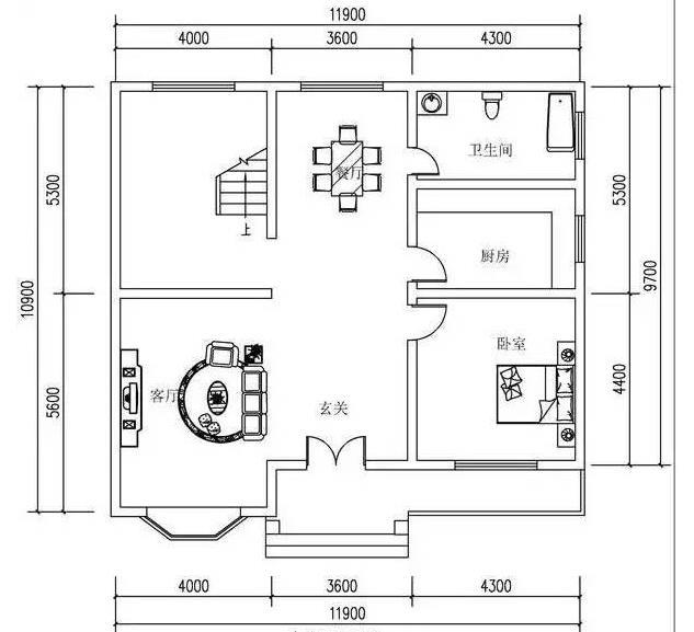 這套農(nóng)村別墅價(jià)值100萬(wàn)，但看到布局只值20萬(wàn)，不能再多了