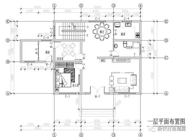 農(nóng)村15萬可建的二層小別墅，既省錢又實用，堂屋柴火灶都有