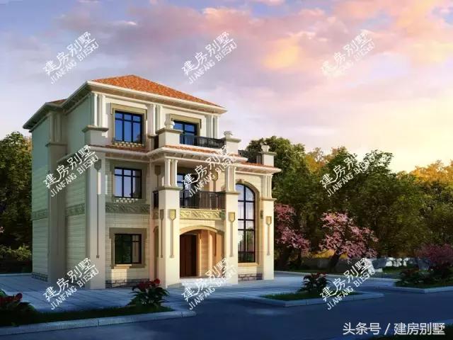 2024年上半年最受歡迎的5款三層農(nóng)村別墅戶型+平面圖