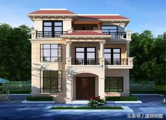 2024年上半年最受歡迎的5款三層農(nóng)村別墅戶型+平面圖