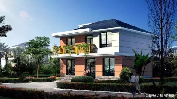 仿照這張外觀圖建房，建出來的效果讓村里人都笑了