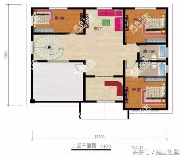 2024年上半年最受歡迎的5款二層農(nóng)村別墅+平面圖+磚混結(jié)構(gòu)