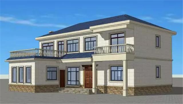 20萬(wàn)2層農(nóng)村自建房，帶獨(dú)立柴火房符合農(nóng)村設(shè)計(jì)，內(nèi)含平面圖