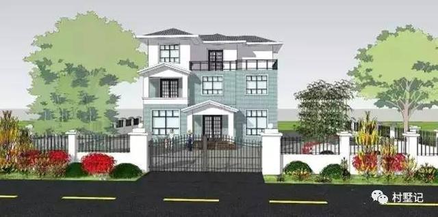 7款各具特色的農(nóng)村別墅，最后一款的造型我最喜歡