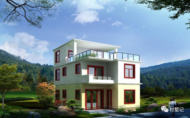 7款各具特色的農(nóng)村別墅，最后一款的造型我最喜歡