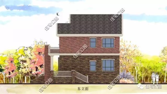 面寬進(jìn)深一樣大，自建2層架空鄉(xiāng)村別墅，30萬(wàn)的造價(jià)你還不看看？