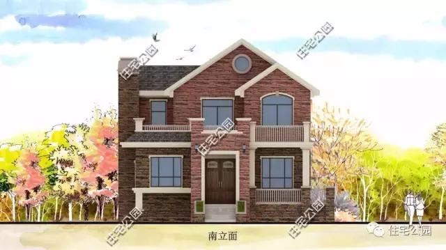 面寬進(jìn)深一樣大，自建2層架空鄉(xiāng)村別墅，30萬(wàn)的造價(jià)你還不看看？